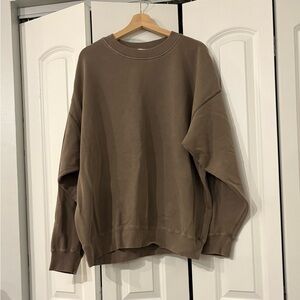 Men's Elwood Brown Sweater - Large Oversized